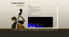 Desktop Screenshot of heirikaenzig.com